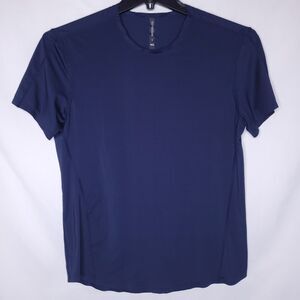 Ten Thousand Shirt Mens Small Navy Blue Distance Ultra Light Mesh